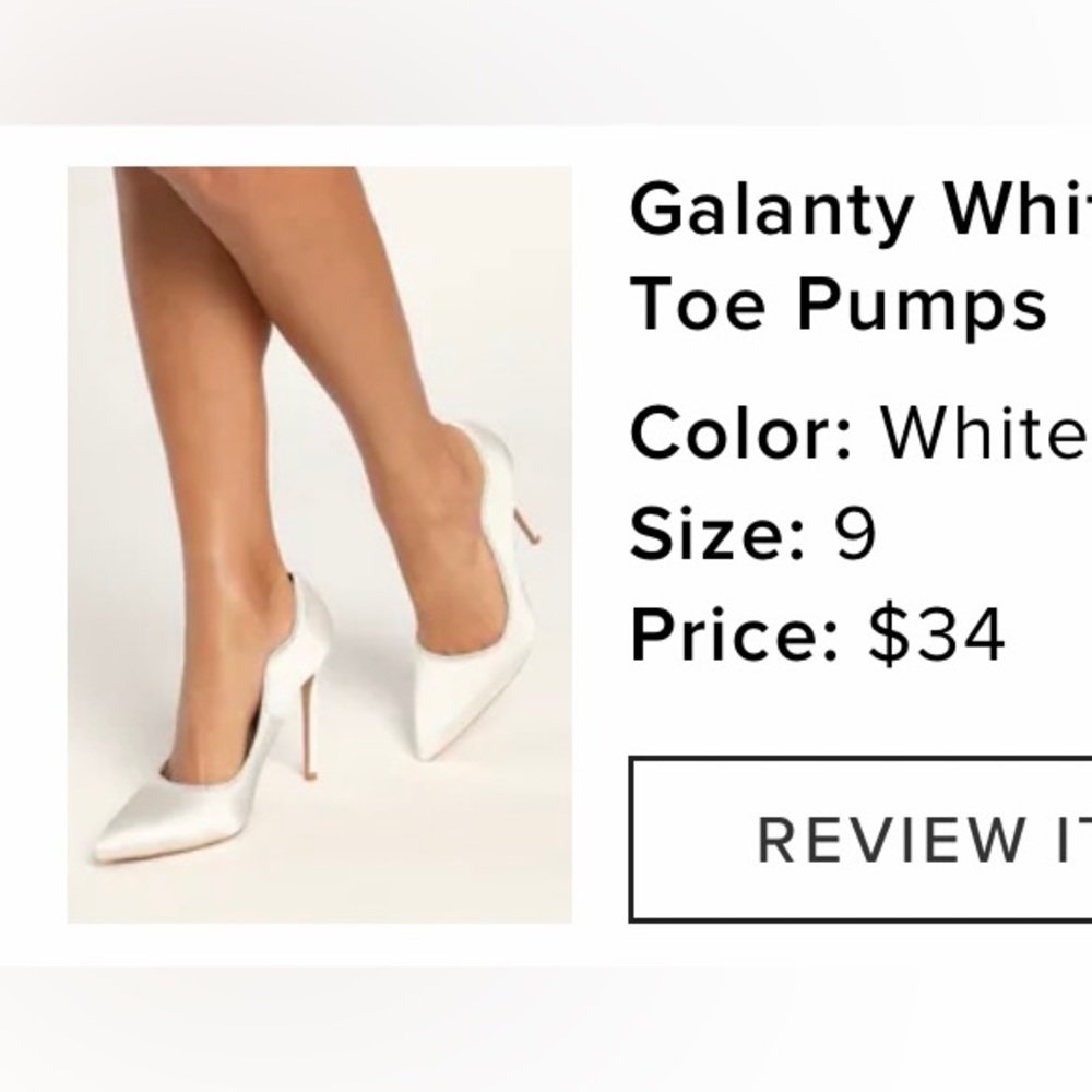 Bought for wedding rehearsal or reception.. did not wear!